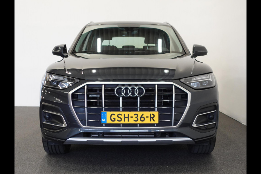 Audi Q5 50 TFSIe PHEV Pro Line Audi Q5 50 TFSI e Pro Line | Navigatie | Apple Carplay/Android Auto | Adaptive Cruise Control | Parkeersensoren | Camera | Elektrische achterklep | LED | Stoelverwarming