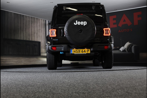 Jeep Wrangler UNLIMITED 4xe 380 Sahara / Sky-One Touch / 360 Camera / Leder / Navi / Ecc / Elek Pakket / Led / Pdc / 18 Inch