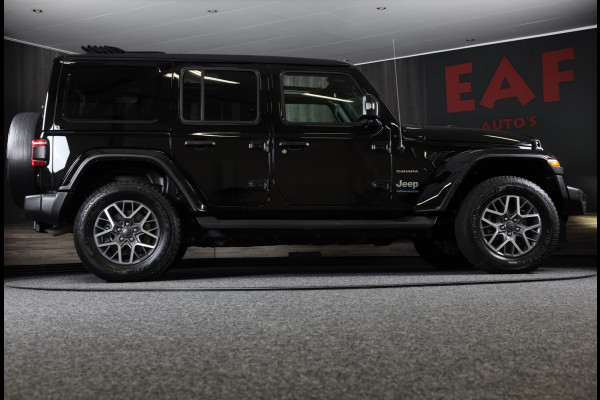 Jeep Wrangler UNLIMITED 4xe 380 Sahara / Sky-One Touch / 360 Camera / Leder / Navi / Ecc / Elek Pakket / Led / Pdc / 18 Inch
