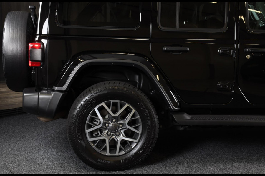 Jeep Wrangler UNLIMITED 4xe 380 Sahara / Sky-One Touch / 360 Camera / Leder / Navi / Ecc / Elek Pakket / Led / Pdc / 18 Inch
