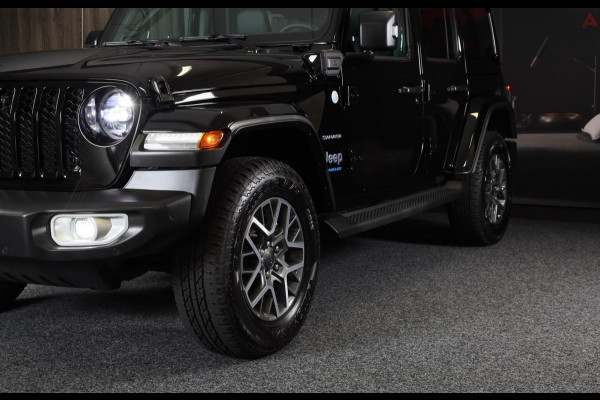 Jeep Wrangler UNLIMITED 4xe 380 Sahara / Sky-One Touch / 360 Camera / Leder / Navi / Ecc / Elek Pakket / Led / Pdc / 18 Inch