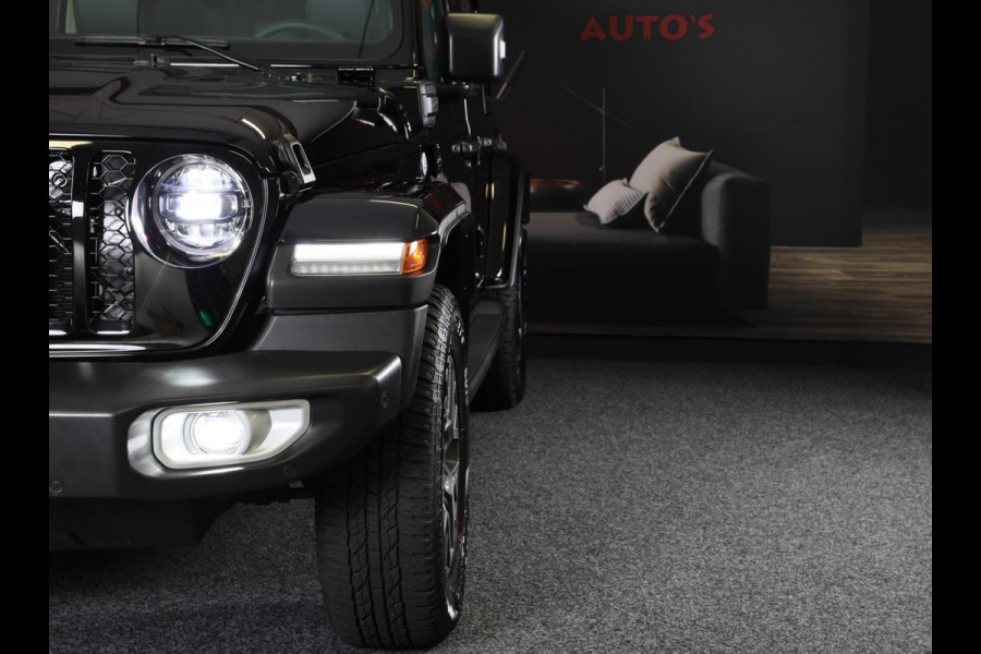 Jeep Wrangler UNLIMITED 4xe 380 Sahara / Sky-One Touch / 360 Camera / Leder / Navi / Ecc / Elek Pakket / Led / Pdc / 18 Inch
