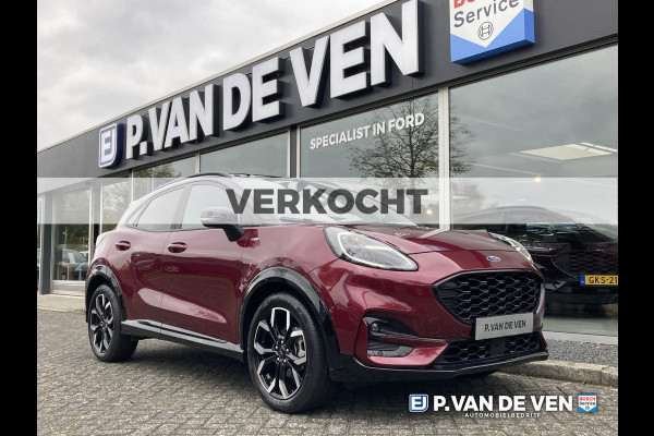 Ford Puma 1.0 EcoBoost Hybrid ST-Line X Vivid Ruby Edition 155pk/114kW Automaat | Speciale uitvoering | Driver Assistance Pack | Keyless | Winter Pack | Technology Pack | etc. etc.