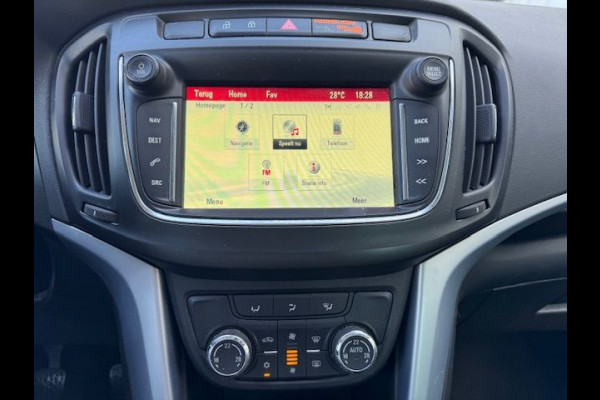 Opel Zafira 1.4 Turbo 140pk Innovation 7persoons 122.000km Airco/ECC,Navigatie,Camera