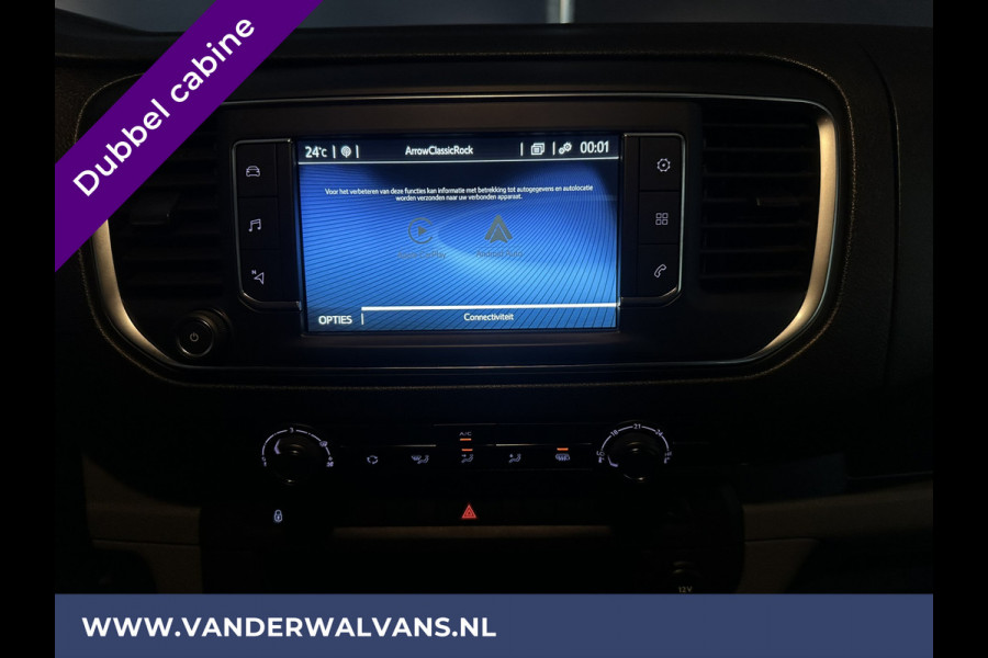Toyota ProAce Worker 2.0 D-4D 145pk L3H1 Dubbele Cabine Euro6 Airco | 6-Zits | Navigatie | Apple Carplay | Cruisecontrol Android Auto, 2500kg Trekhaak, Parkeersensoren