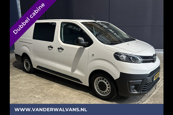 Toyota ProAce Worker 2.0 D-4D 145pk L3H1 Dubbele Cabine Euro6 Airco | 6-Zits | Navigatie | Apple Carplay | Cruisecontrol Android Auto, 2500kg Trekhaak, Parkeersensoren