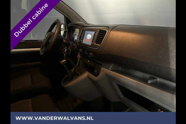 Toyota ProAce Worker 2.0 D-4D 145pk L3H1 Dubbele Cabine Euro6 Airco | 6-Zits | Navigatie | Apple Carplay | Cruisecontrol Android Auto, 2500kg Trekhaak, Parkeersensoren