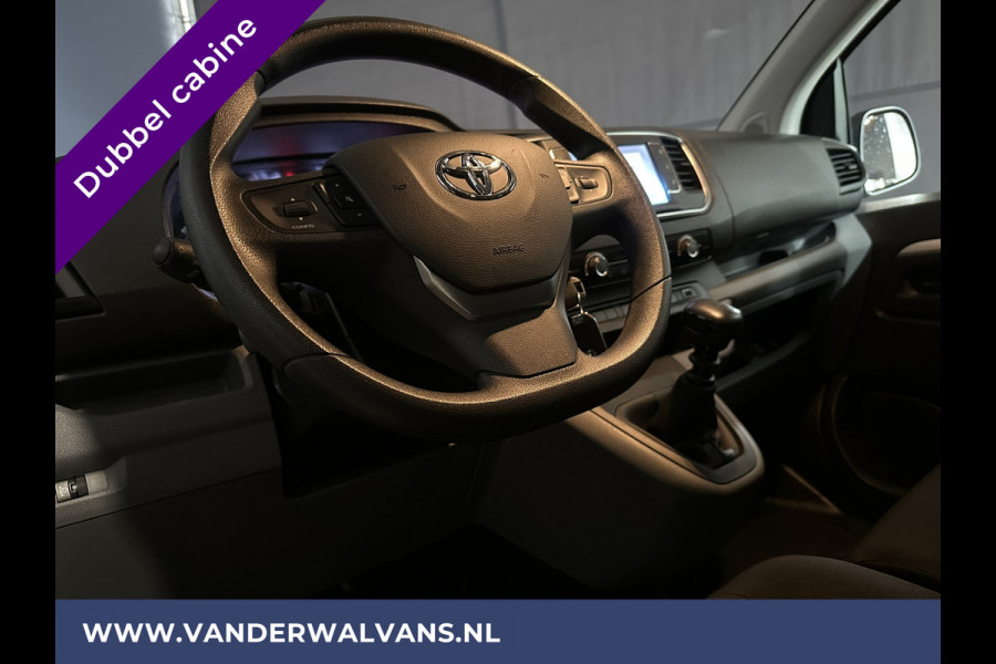 Toyota ProAce Worker 2.0 D-4D 145pk L3H1 Dubbele Cabine Euro6 Airco | 6-Zits | Navigatie | Apple Carplay | Cruisecontrol Android Auto, 2500kg Trekhaak, Parkeersensoren