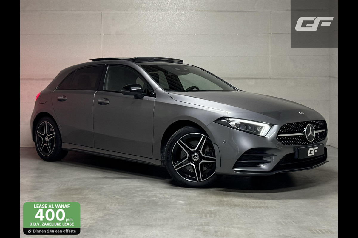 Mercedes-Benz A-Klasse 180 AMG Pano Night pakket Widescreen NAP Mercedes-Benz A-Klasse 180 AMG Pano Night pakket Widescreen NAP
