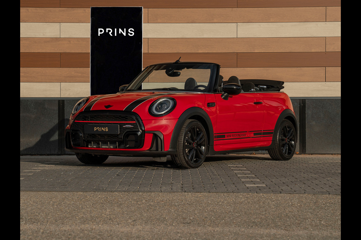 MINI Cabrio 1.5 Cooper Rockingham GT | Alcantara! | JCW Pack | CarPlay | NL-auto MINI Cabrio 1.5 Cooper Rockingham GT | Alcantara! | JCW Pack | CarPlay | NL-auto