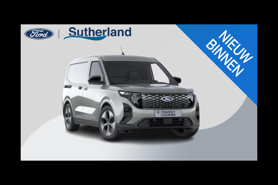 Ford E-Transit Courier Limited 44 kWh 136pk | Ford Voorraad | Trekhaak | Driver Assistance Pack met Navigatie | Led laadruimte verlichting | Laadvloerbescherming Rubber
