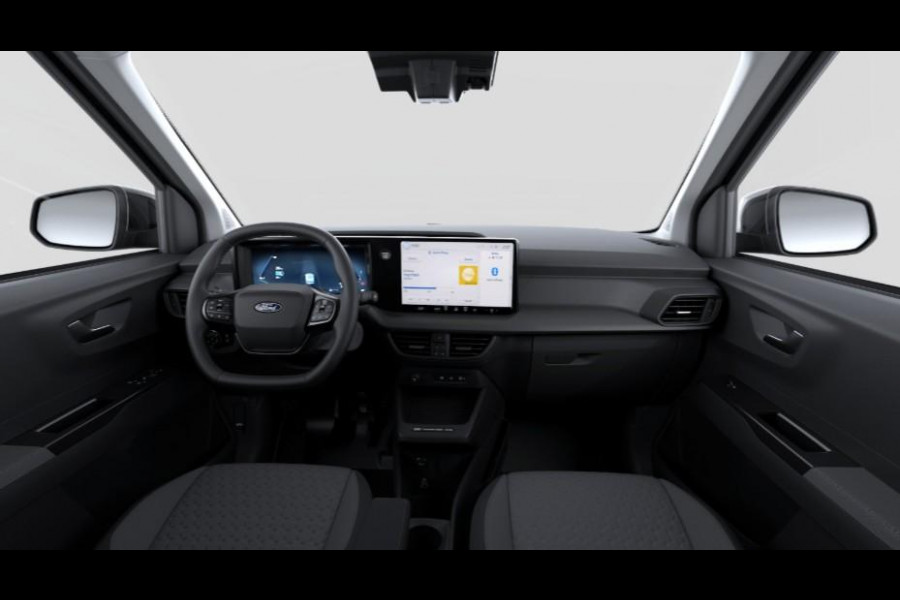 Ford E-Transit Courier Limited 44 kWh 136pk | Ford Voorraad | Trekhaak | Driver Assistance Pack met Navigatie | Led laadruimte verlichting | Laadvloerbescherming Rubber