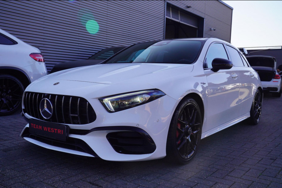 Mercedes-Benz A-Klasse AMG 45 4MATIC+ Premium Plus | Panorama | Sterrenhemel | Sport uitlaat | Burmester | Luxe leder/Alcantara |