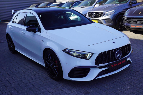 Mercedes-Benz A-Klasse AMG 45 4MATIC+ Premium Plus | Panorama | Sterrenhemel | Sport uitlaat | Burmester | Luxe leder/Alcantara |