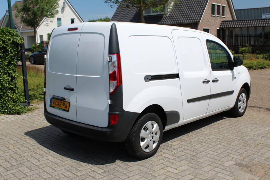 Renault Kangoo Z.E. Maxi 33 kWh Koopaccu SOH 97% ✓ 2x schuifdeur ✓ airco
