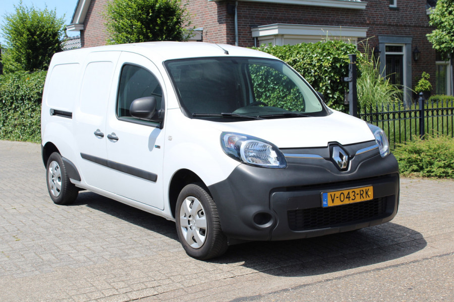 Renault Kangoo Z.E. Maxi 33 kWh Koopaccu SOH 97% ✓ 2x schuifdeur ✓ airco