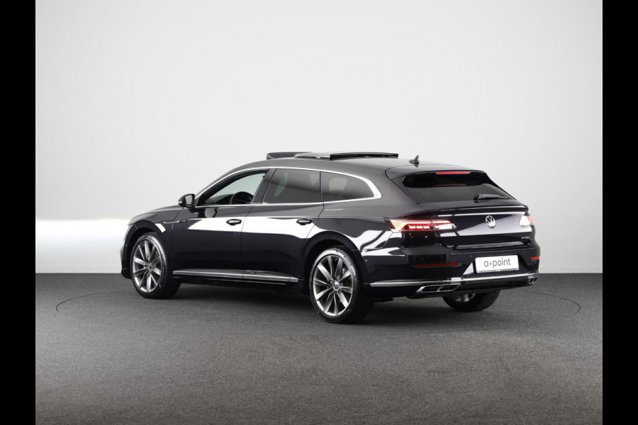 Volkswagen Arteon Shooting Brake 1.4 TSI eHybrid R-Line Business 218 pk Automaat (DSG) | Navigatie | Panoramadak | Elektr. trekhaak | Parkeersensoren (Park assist) | Achteruitrijcamera | Lederen bekleding |