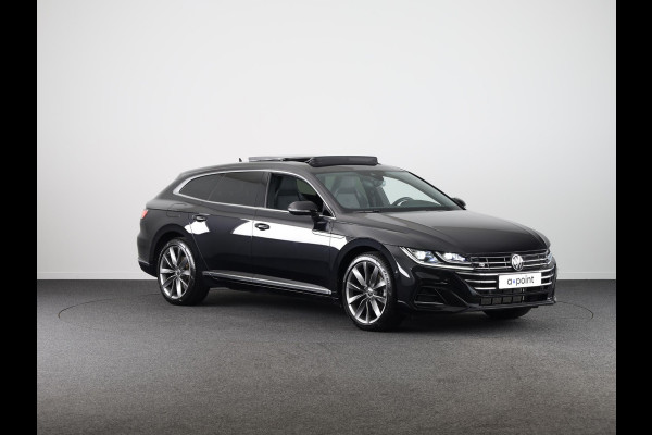 Volkswagen Arteon Shooting Brake 1.4 TSI eHybrid R-Line Business 218 pk Automaat (DSG) | Navigatie | Panoramadak | Elektr. trekhaak | Parkeersensoren (Park assist) | Achteruitrijcamera | Lederen bekleding |
