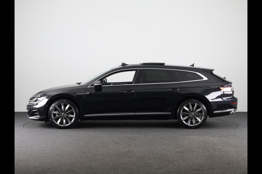 Volkswagen Arteon Shooting Brake 1.4 TSI eHybrid R-Line Business 218 pk Automaat (DSG) | Navigatie | Panoramadak | Elektr. trekhaak | Parkeersensoren (Park assist) | Achteruitrijcamera | Lederen bekleding |