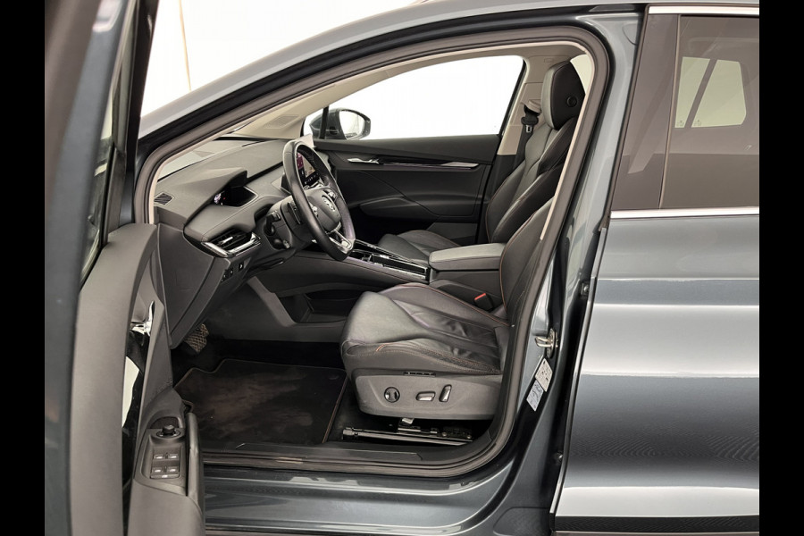 Škoda ENYAQ iV 80 Luxus [ 3-Fase ] (INCL-BTW) *PANO | LUXURY-LEATHER | HEAD-UP | ADAPTIVE-CRUISE | MEMORY-PACK | FULL-LED | DIGI-COCKPIT | BLIND-SPOT | NAVI-FULLMAP | KEYLESS | CAMERA | HEATED-SPORTSEATS | KEYLESS | 19"ALU*