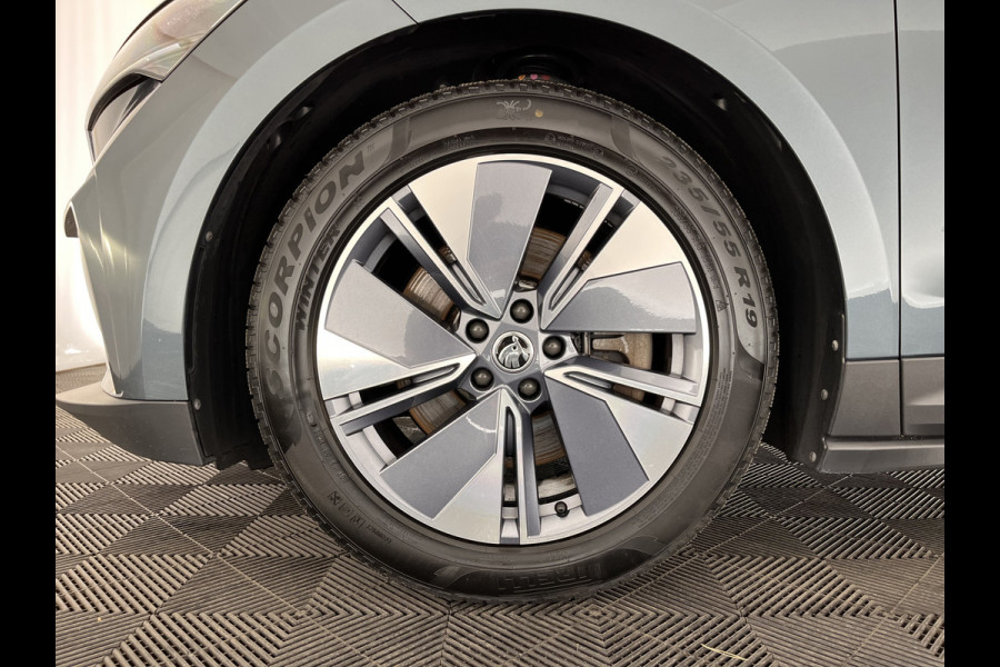 Škoda ENYAQ iV 80 Luxus [ 3-Fase ] (INCL-BTW) *PANO | LUXURY-LEATHER | HEAD-UP | ADAPTIVE-CRUISE | MEMORY-PACK | FULL-LED | DIGI-COCKPIT | BLIND-SPOT | NAVI-FULLMAP | KEYLESS | CAMERA | HEATED-SPORTSEATS | KEYLESS | 19"ALU*