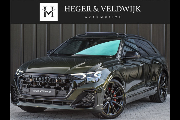 Audi Q8 60 TFSI e quattro Pro Line S Competition | B&O ADVANCED | PANORAMADAK | MASSAGE STOELEN | 4 WIEL BESTURING | ALCANTARE HEMEL | S
