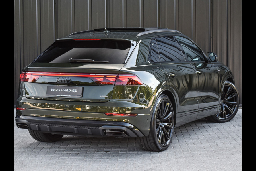 Audi Q8 60 TFSI e quattro Pro Line S Competition | B&O ADVANCED | PANORAMADAK | MASSAGE STOELEN | 4 WIEL BESTURING | ALCANTARE HEMEL | S