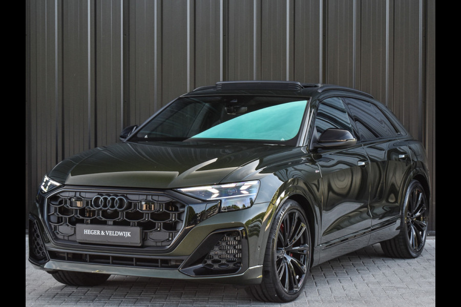 Audi Q8 60 TFSI e quattro Pro Line S Competition | B&O ADVANCED | PANORAMADAK | MASSAGE STOELEN | 4 WIEL BESTURING | ALCANTARE HEMEL | S