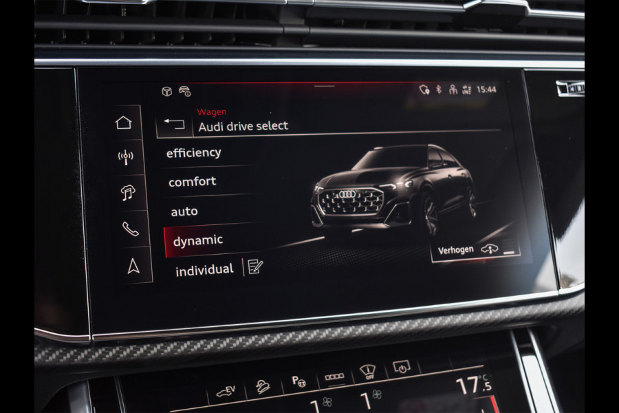 Audi Q8 60 TFSI e quattro Pro Line S Competition | B&O ADVANCED | PANORAMADAK | MASSAGE STOELEN | 4 WIEL BESTURING | ALCANTARE HEMEL | S