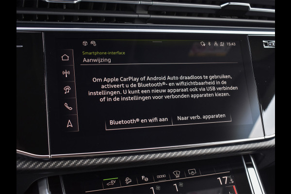 Audi Q8 60 TFSI e quattro Pro Line S Competition | B&O ADVANCED | PANORAMADAK | MASSAGE STOELEN | 4 WIEL BESTURING | ALCANTARE HEMEL | S