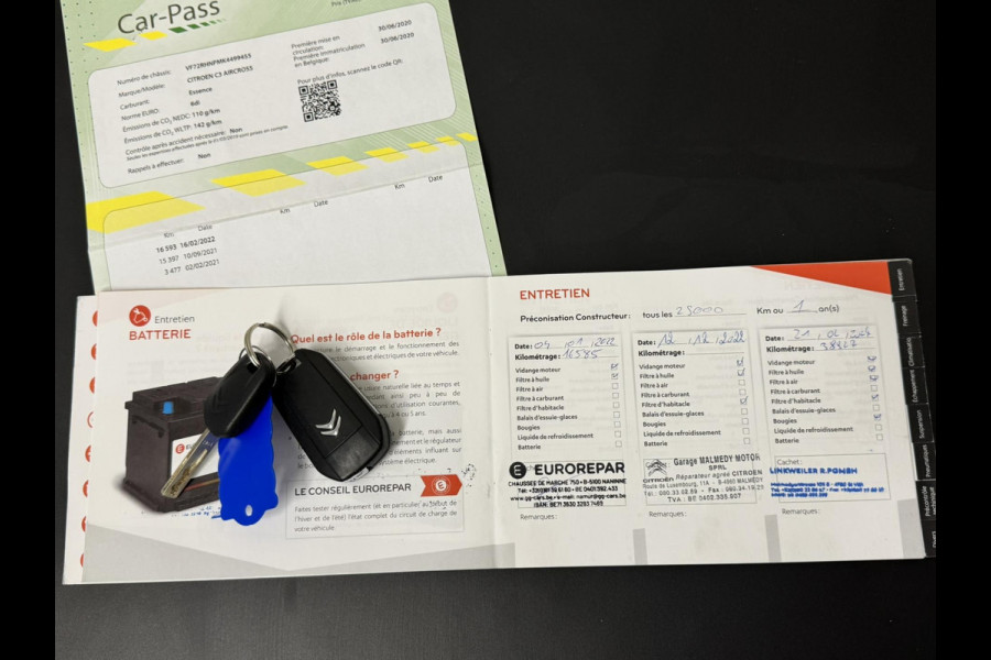 Citroën C3 Aircross 1.2 PureTech S&S C-Series Cruise control Climate control Navigatie Parkeersensor achter