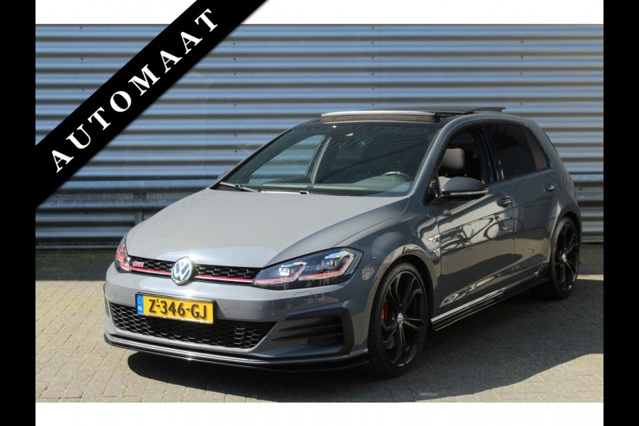 Volkswagen Golf 2.0 TSI GTI TCR 290pk DSG7 Panoramadak Clima Cruise Navi Camera DynAudio Keyless Zwarte 19"LMV
