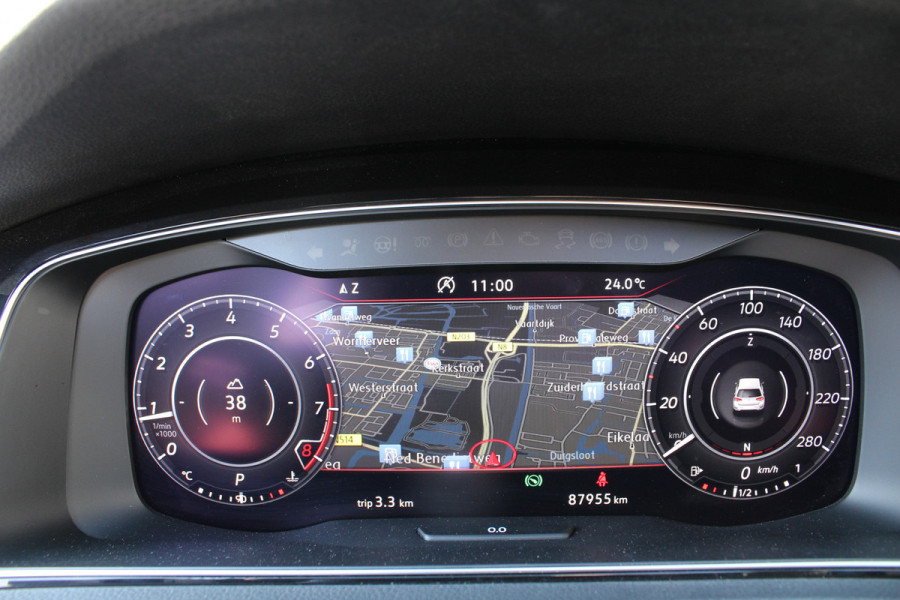 Volkswagen Golf 2.0 TSI GTI TCR 290pk DSG7 Panoramadak Clima Cruise Navi Camera DynAudio Keyless Zwarte 19"LMV