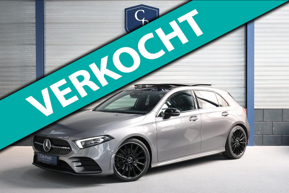 Mercedes-Benz A-Klasse 220 AMG Line LED/SFEER/PANORAMADAK/HALF LEER+S.VERWARMING/19" LMV/PDC/LINE/ACC/ECC/12 MDN GARANTIE! Mercedes-Benz A-Klasse 220 AMG Line LED/SFEER/PANORAMADAK/HALF LEER+S.VERWARMING/19" LMV/PDC/LINE/ACC/ECC/12 MDN GARANTIE!
