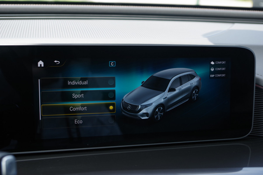 Mercedes-Benz EQC 400 4MATIC 408 PK Premium Plus 80 kWh, Panorama Dak, Burmester, 21 inch, LED
