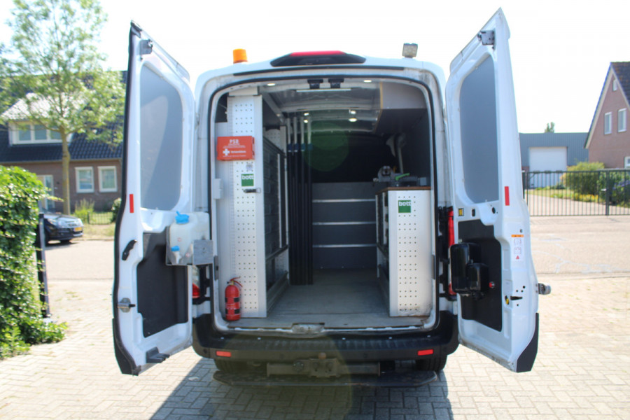 Ford Transit 350 2.0 TDCI 170PK Automaat L3H2 Trend ✓ Bott werkplaatsinrichting ✓ Servicebus