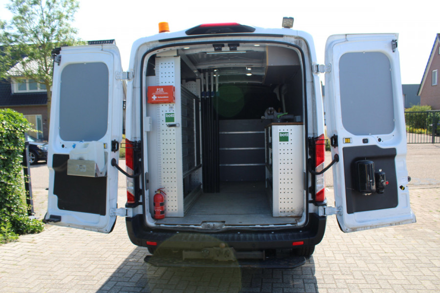 Ford Transit 350 2.0 TDCI 170PK Automaat L3H2 Trend ✓ Bott werkplaatsinrichting ✓ Servicebus