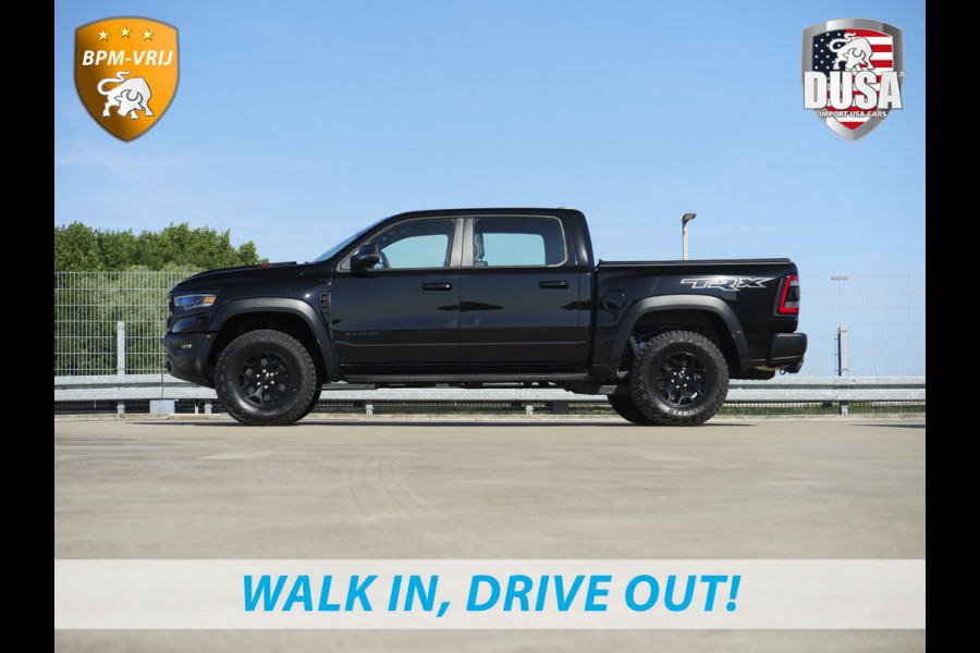 Dodge Ram 1500 TRX | 6.2 Supercharged V8 | 4x4 | Crew Cab RED ACCENT INTERIOR | 702pk | BPM-VRIJ