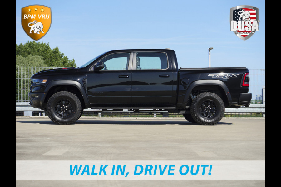 Dodge Ram 1500 TRX | 6.2 Supercharged V8 | 4x4 | Crew Cab RED ACCENT INTERIOR | 702pk | BPM-VRIJ