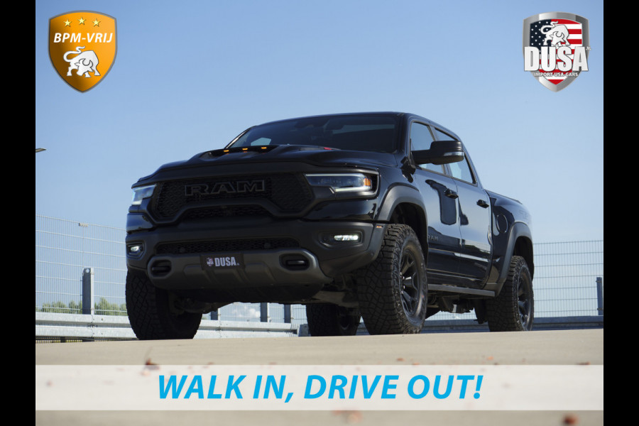 Dodge Ram 1500 TRX | 6.2 Supercharged V8 | 4x4 | Crew Cab RED ACCENT INTERIOR | 702pk | BPM-VRIJ