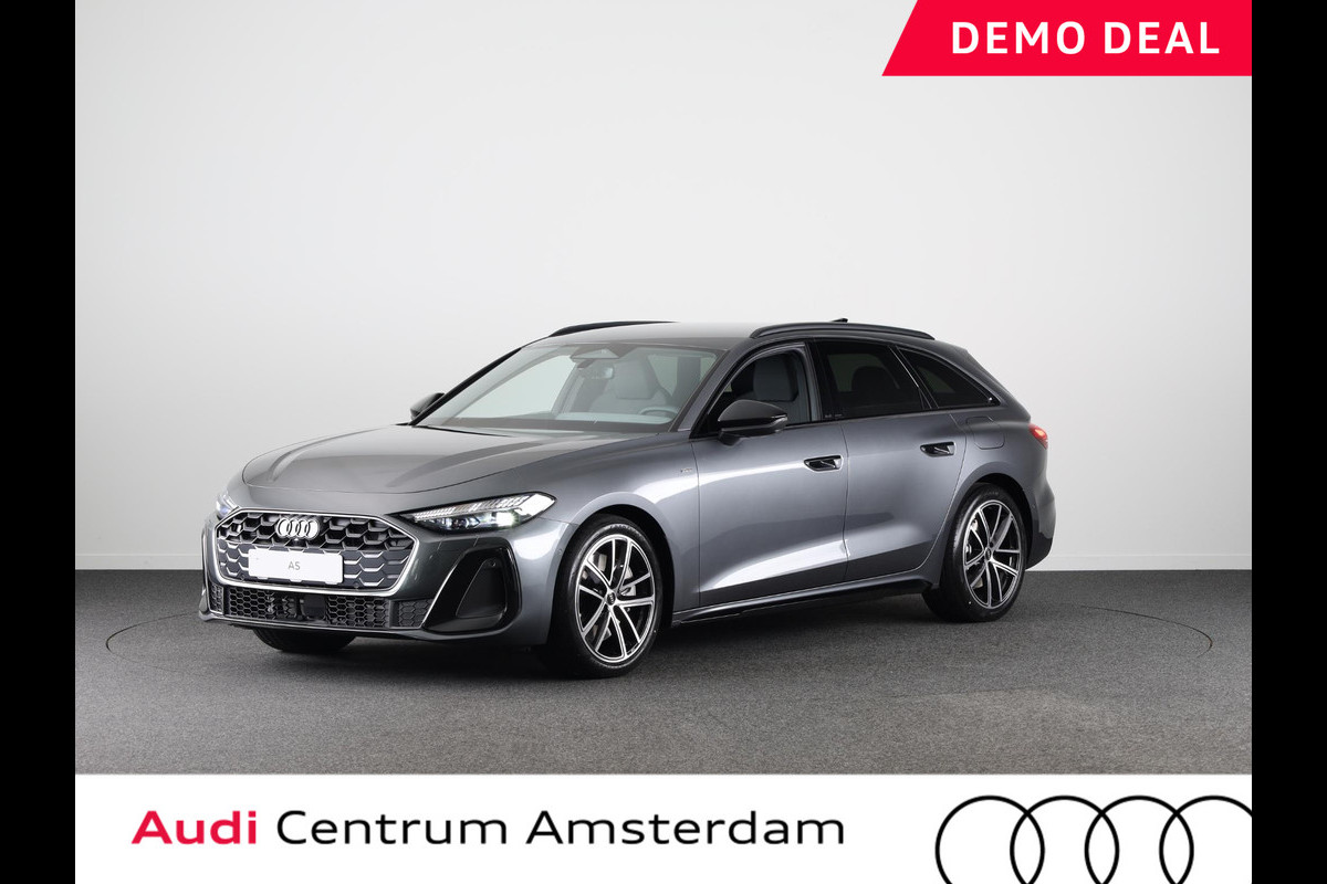 Audi A5 Avant 2.0 e-hybrid quattro S edition 299pk | Tech plus pakket | Trekhaak | Optiek pakket zwart | 19 inch Lichtmetalen velgen | Verlengde garantie Audi A5 Avant 2.0 e-hybrid quattro S edition 299pk | Tech plus pakket | Trekhaak | Optiek pakket zwart | 19 inch Lichtmetalen velgen | Verlengde garantie