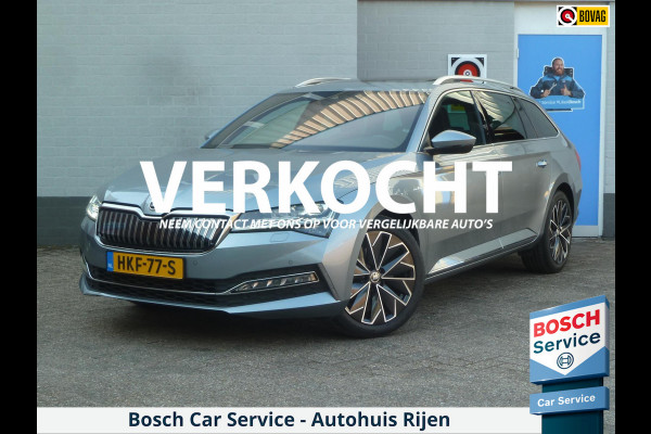 Škoda Superb Combi 1.4 TSI iV Laurin & Klement|Panodak|Leder|Memory|Matrix-LED|Virtual-Cockpit|Stoel/Stuurverwarming|Trekhaak