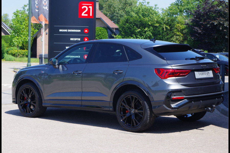 Audi Q3 Sportback 45 TFSI e 245 PK S-Line Edition PHEV, Sonos Sound, Elek. Trekhaak, Camera, DAB