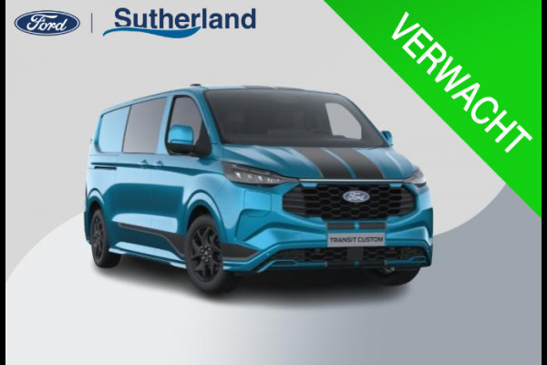 Ford Transit Custom 320 2.5 PHEV L2H1 Sport DC 233pk | | Dubbele Cabine | Dubbele zijschuifdeur | Inklapbare trekhaak | 19 inch lichtmetalen Sport velgen (mat zwart) | Verwarmbaar stuurwiel | Navigatie systeem