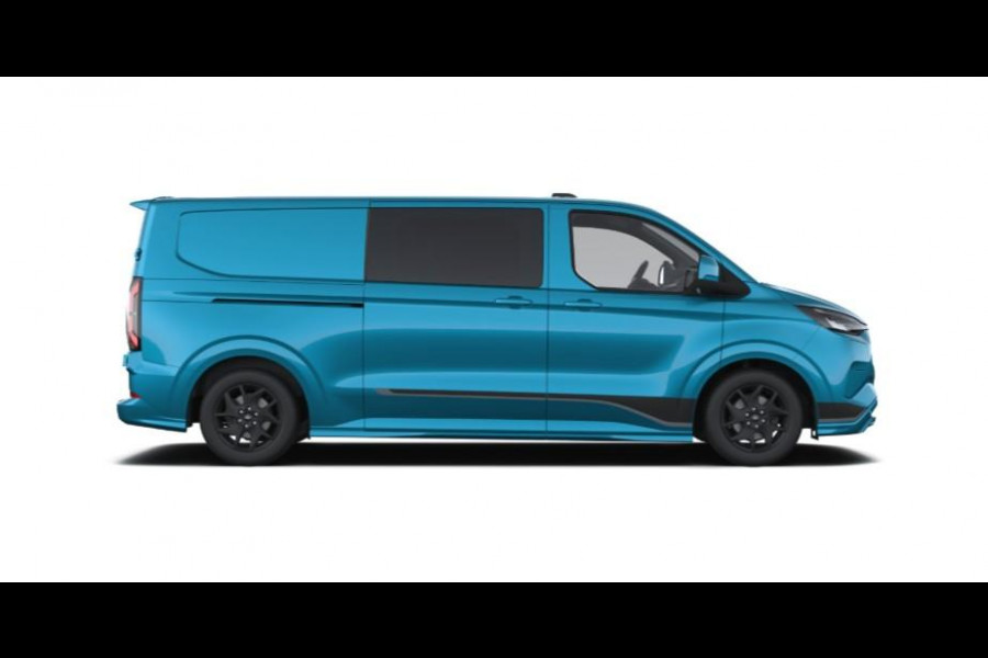 Ford Transit Custom 320 2.5 PHEV L2H1 Sport DC 233pk | | Dubbele Cabine | Dubbele zijschuifdeur | Inklapbare trekhaak | 19 inch lichtmetalen Sport velgen (mat zwart) | Verwarmbaar stuurwiel | Navigatie systeem