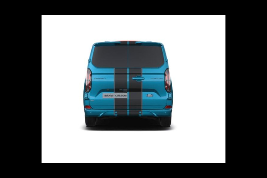 Ford Transit Custom 320 2.5 PHEV L2H1 Sport DC 233pk | | Dubbele Cabine | Dubbele zijschuifdeur | Inklapbare trekhaak | 19 inch lichtmetalen Sport velgen (mat zwart) | Verwarmbaar stuurwiel | Navigatie systeem