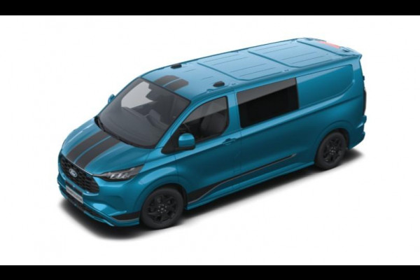 Ford Transit Custom 320 2.5 PHEV L2H1 Sport DC 233pk | | Dubbele Cabine | Dubbele zijschuifdeur | Inklapbare trekhaak | 19 inch lichtmetalen Sport velgen (mat zwart) | Verwarmbaar stuurwiel | Navigatie systeem