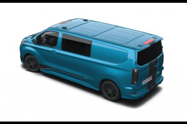 Ford Transit Custom 320 2.5 PHEV L2H1 Sport DC 233pk | | Dubbele Cabine | Dubbele zijschuifdeur | Inklapbare trekhaak | 19 inch lichtmetalen Sport velgen (mat zwart) | Verwarmbaar stuurwiel | Navigatie systeem