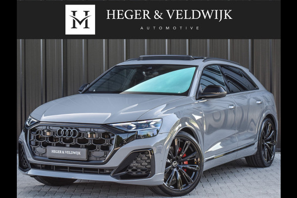Audi Q8 60 TFSI e quattro Pro Line S Competition | B&O ADVANCED | PANORAMADAK | MASSAGE STOELEN | 4 WIEL BESTURING | ALCANTARE HEMEL | S