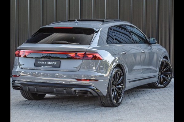 Audi Q8 60 TFSI e quattro Pro Line S Competition | B&O ADVANCED | PANORAMADAK | MASSAGE STOELEN | 4 WIEL BESTURING | ALCANTARE HEMEL | S